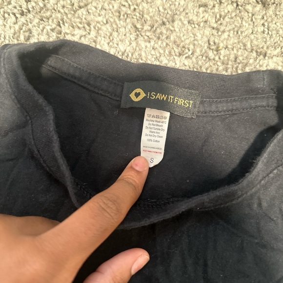 “Baby Girl” Short Sleeve Graphic Tee - Picture 3 of 3